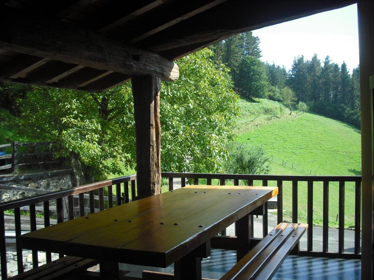 Casa Rural Zulueta Azcoitia Bagian luar foto